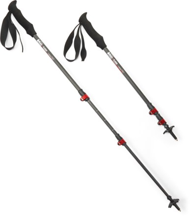 Flash Carbon Trekking Poles - Pair