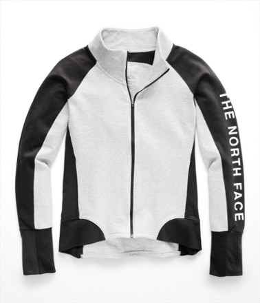 north face men's train n logo full zip hoodie