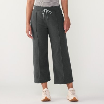 Stio Turpin Fleece Wide Crop Pants - Women's 1