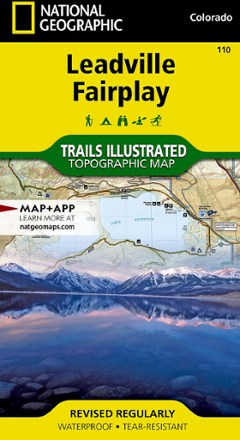 National Geographic Leadville Fairplay Topographic Map 0