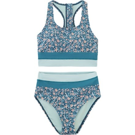 Nani Mini Cut Back Crop Swimsuit Set - Girls' 0