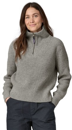 Patagonia Recycled Wool-Blend Quarter-Zip Pullover - Women's 1