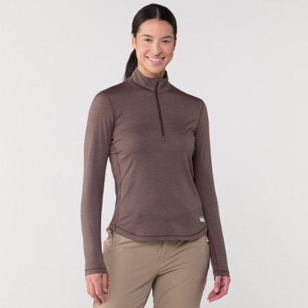 REI Co-op Lightweight Half-Zip Base Layer Top - Women's 1