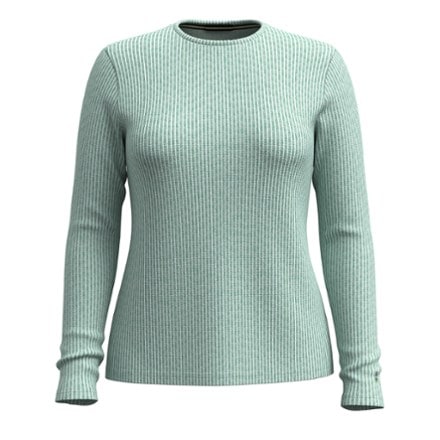 Smartwool Thermal Merino Rib Crew Shirt - Women's 0