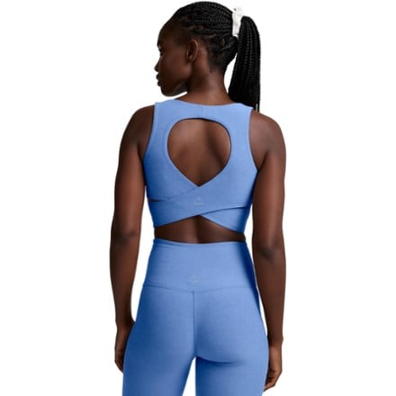On Body Image of color Wild Flower Blue Heather