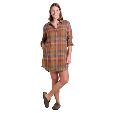 Toad&Co Re-Form Popover Long-Sleeve Dress 5