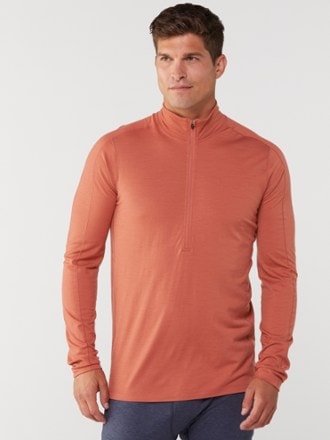 REI Co-op Merino 185 Long-Sleeve Half-Zip Base Layer Top - Men's 1