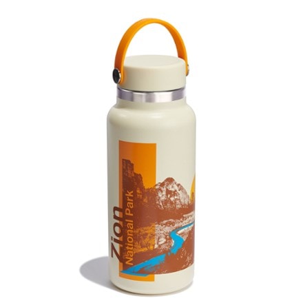 Hydro Flask National Park Foundation Wide-Mouth Vacuum Water Bottle with Flex Cap - 32 fl. oz. 0