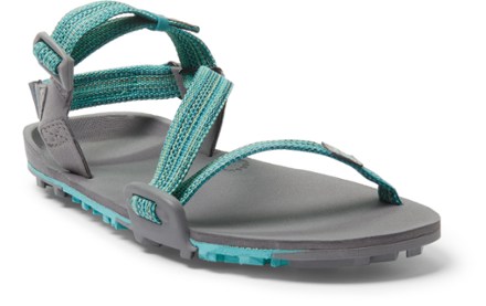 Z-Trail EV Sandals - Women's [3/4 view (Pagoda/Blue Radiance)]