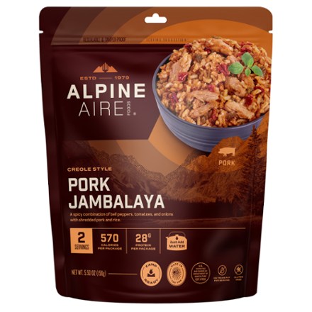 AlpineAire Foods Pork Jambalaya - 2 Servings 0