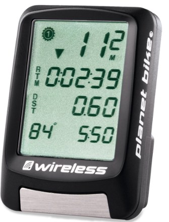 planet bike protege 9.0 wireless bike computer