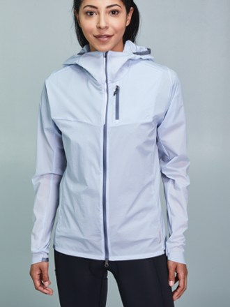 packable cycling rain jacket