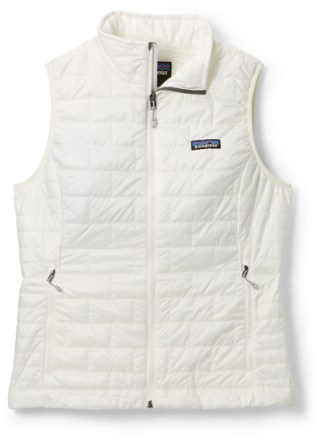 Patagonia white hot sale fleece vest