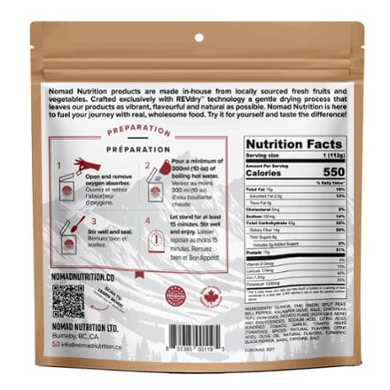 Nomad Nutrition Cali Breakfast Bowl - 1 Serving 1