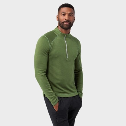 Stio Basis PeakWool Midweight Half-Zip Base Layer Top - Men's 1