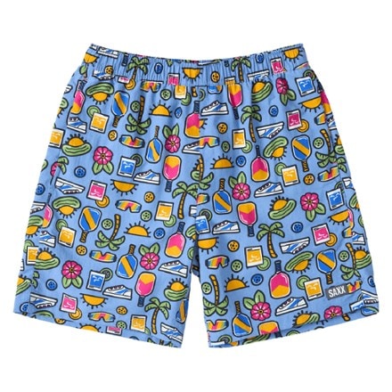 Saxx Go Coastal 2N1 Swim Trunks - Men's 7" Inseam 0