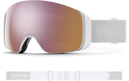 Smith 4D MAG ChromaPop Snow Goggles with gogglesoc 7