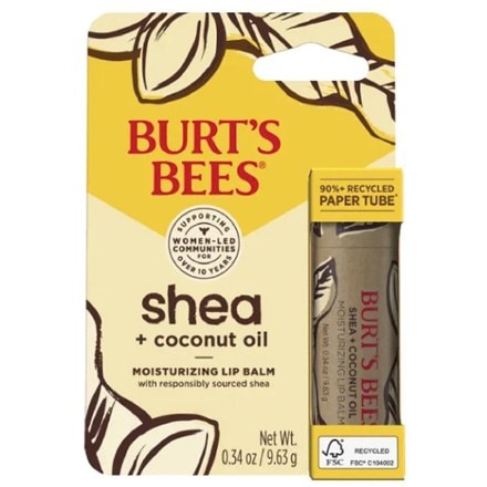 Burt's Bees Shea Lip Balm - Paper Tube 1