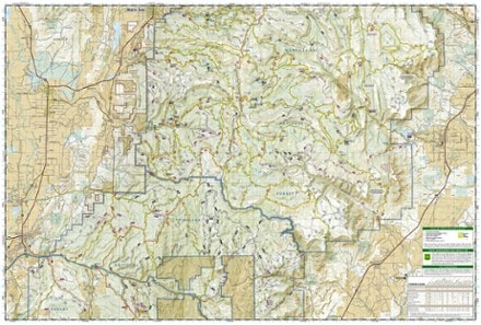 National Geographic Fish Lake Manti Topographic Map 2