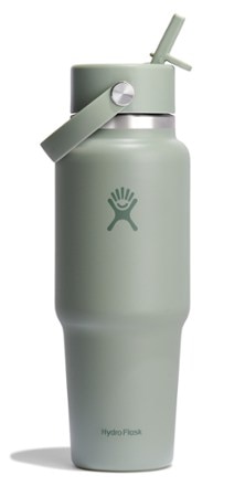 Hydro Flask Wide-Mouth Travel Bottle with Flex Straw Cap - 32 fl. oz. 0