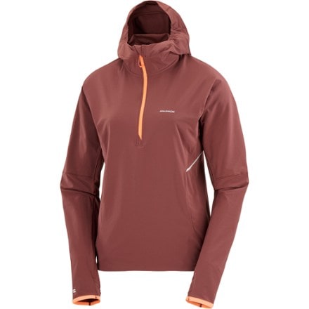 Salomon Sense Aero Hybrid Half-Zip Hoodie - Women's 0