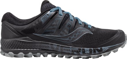 saucony black running shoes