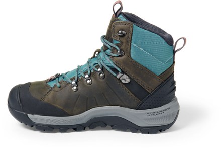 KEEN Revel IV Mid Polar Boots - Women's Left view (Magnet/North Atlantic)