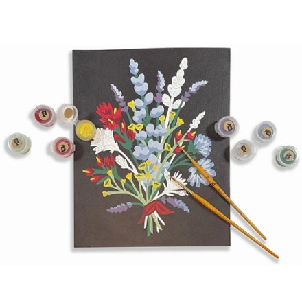 Elle Cree Oregon Wildflower Bouquet Paint-by-Number Kit 0