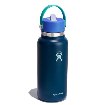 Hydro Flask Wide-Mouth Vacuum Water Bottle with Flex Straw Cap - 32 fl. oz. - Limited Edition 2