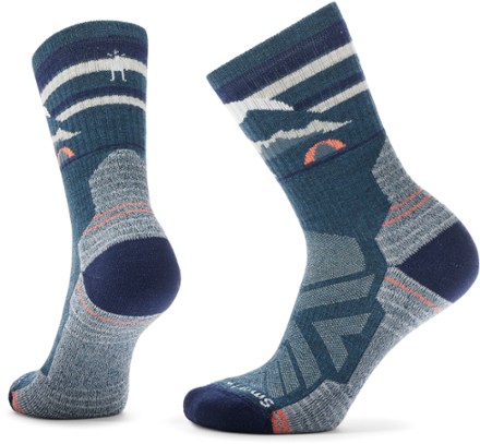 Smartwool Hike Light Cushion Mountain Moon Crew Socks - Women's 0