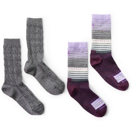 Smartwool Everyday Zero Cushion Crew Socks - Women's - 2 Pairs 1