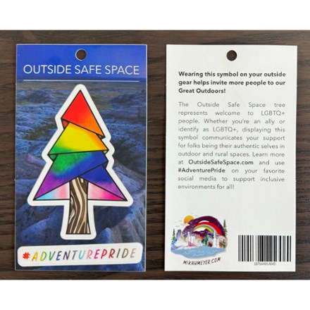 Outside Safe Space Sticker 2