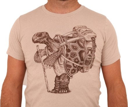 Slow Loris Hiking Tortoise T-Shirt - Men's 3