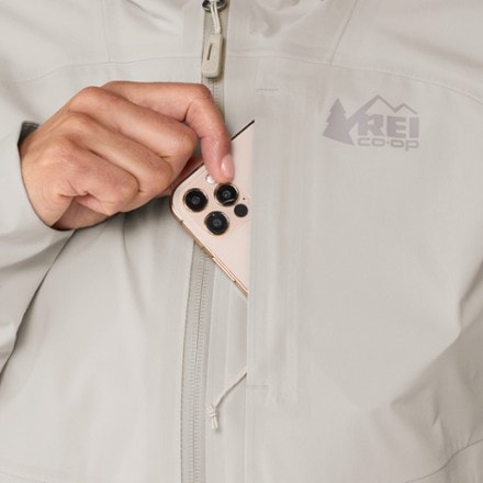 REI Co-op XeroCloud 3L Long Rain Jacket - Women's 8