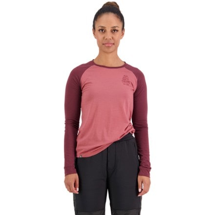 Mons Royale Icon Merino Air-Con Raglan Long-Sleeve Shirt - Women's 1