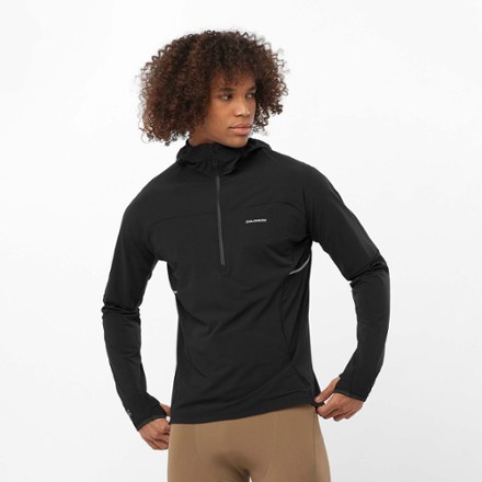 Salomon Sense Aero Hybrid Half-Zip Hoodie - Men's 1