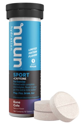 NUUN Sport + Caffeine Hydration Tablets - Kona Kola - 10 Servings 0