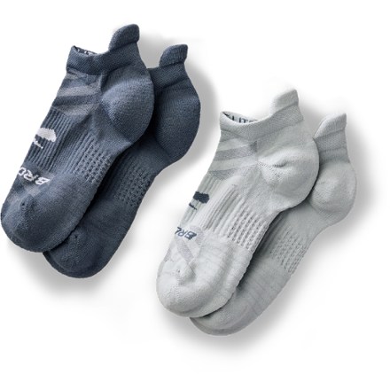 Brooks Ghost Lite No-Show Socks - 2 Pairs 1