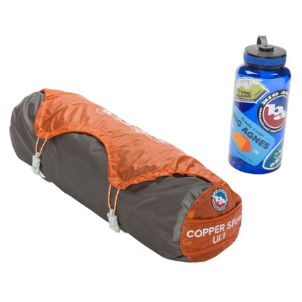 Big Agnes Copper Spur UL1 Tent Water bottle not included