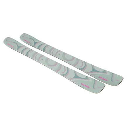Salomon QST 100 Iceberg Green Skis - 2025/2026 7