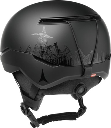 Atomic Four AMID Pro Snow Helmet Back view