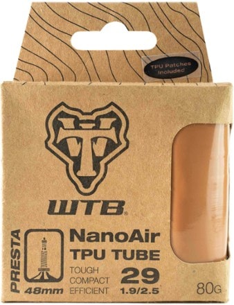 WTB NanoAir TPU Presta Bike Tube - 29 x 1.95-2.5 0