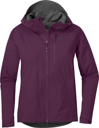 outdoor research aspire rain jacket women's