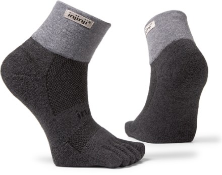 Injinji Trail Midweight Mini-Crew Socks 1