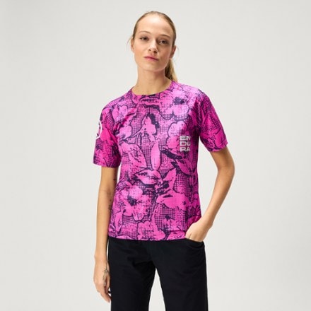 Endura Grid Floral LTD Printed Bike T-Shirt - Women's 1