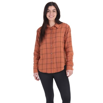 Marmot Fairfax Novelty Lightweight Flannel Shirt - Women's 0