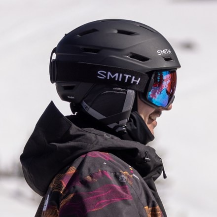 Smith Mission Mips Round Contour Snow Helmet 5