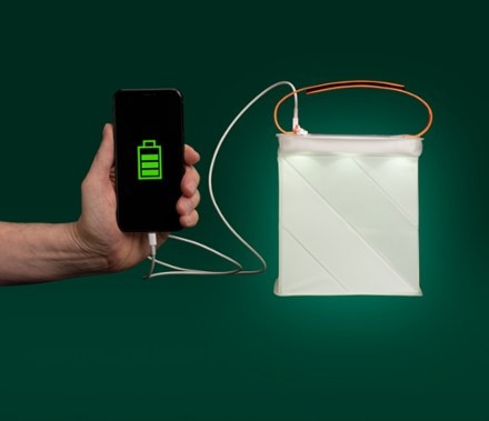 LuminAID Max Quick Inflate Solar Lantern with Phone Charger 3