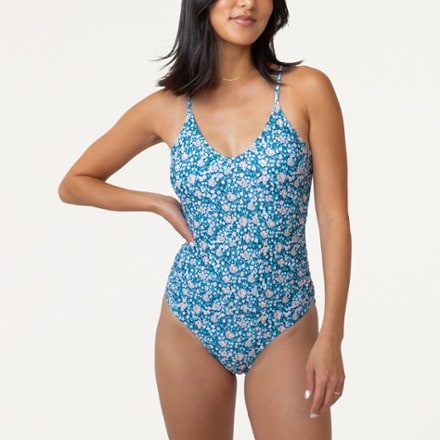 Nani Ruched One-Piece Swimsuit - Women's 1