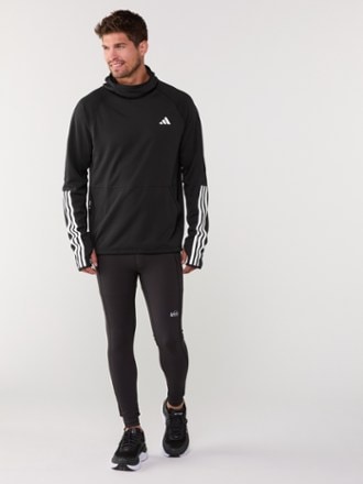 adidas Own The Run Excite 3-Stripes Hoodie - Men's 3